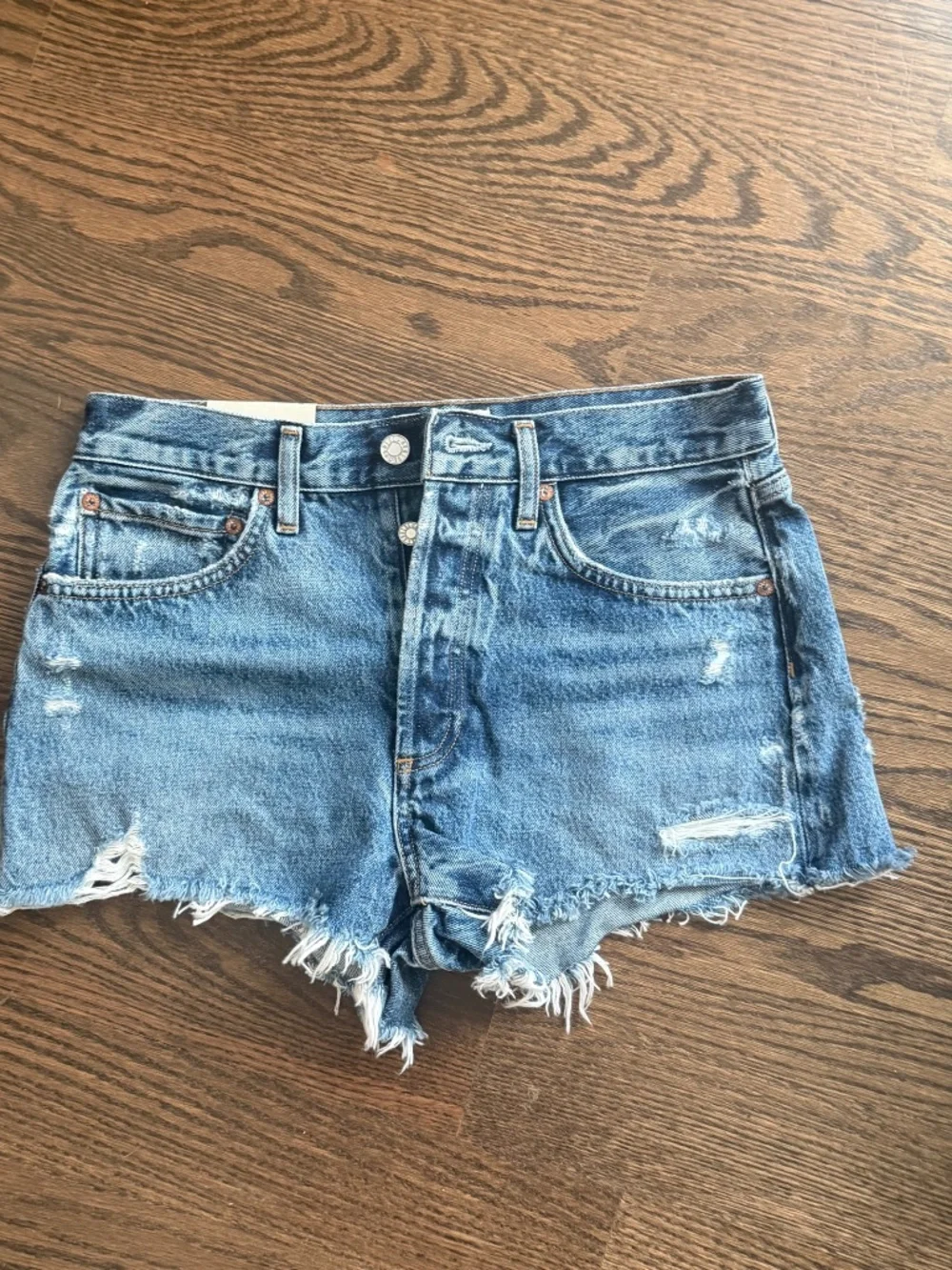 Agolde denim shorts